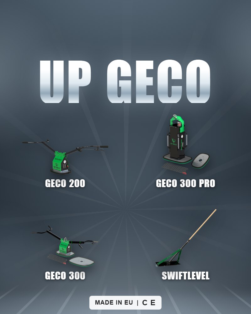 UP GECO Vakuumheber — GECO 200, GECO 300 PRO, GECO 300, SwiftLevel