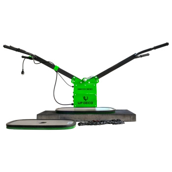 Elevador de vacío GECO 300 + Placa de succión - transporte y colocación de adoquines