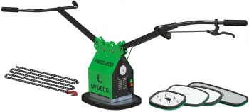 Élévateur à Vide GECO Vacu-200 pour le Transport et la Pose de Pavés (+ 4x Plaque d’Aspiration)