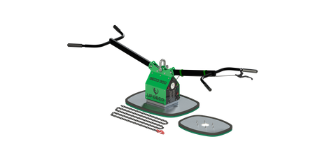 Up Geco Prehensor cu vid, placă de aspirație pentru manipulare și pavare GECO 300 + plăci