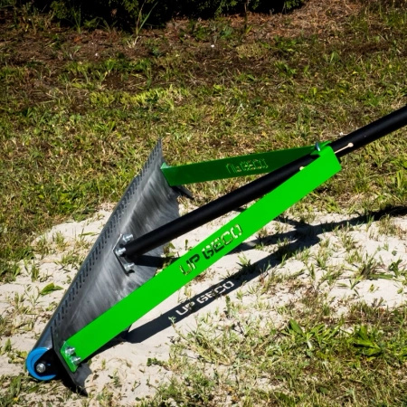 Riglă de nivelare pavaje și grădinărit cu rolă UP GECO SwiftLevel 112 cm