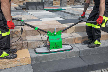 Dispozitiv de Ridicare cu Vid GECO Vacu-200 Set Placă de Aspirație 200 kg