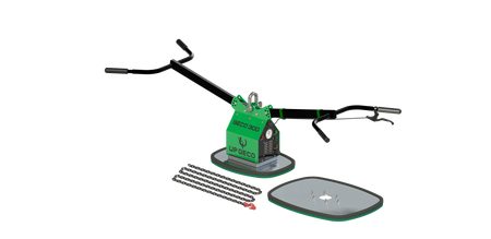 Vakuumgreifer, Saugnapf zum Transportieren und Verlegen von Pflastersteinen GECO 300 + Platten