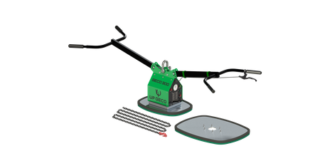  Vakuumgreifer, Saugnapf zum Transportieren und Verlegen von Pflastersteinen GECO 300 + Platten