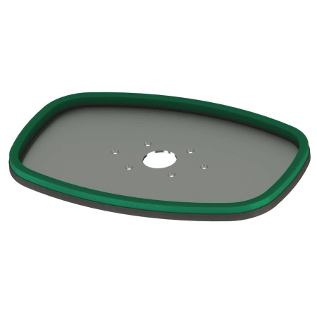 Up Geco Placă de aspirație 500x400 mm cu o capacitate de ridicare de150/240 kg