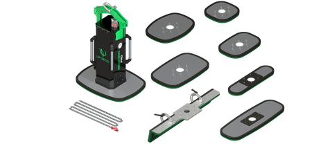  GECO 300 PRO: Revoluční hydraulický podtlakový grip pro bagry a stavební zařízení