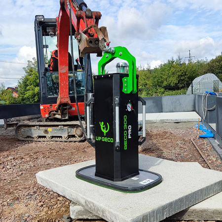  GECO 300 PRO hydraulický podtlakový grip pro bagry a stavební zařízení